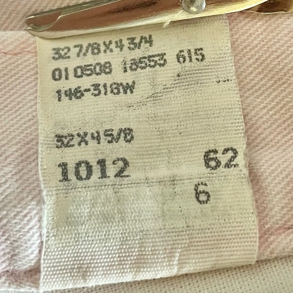 Vintage 90s Lee Riders Mom Shorts Women’s 14 Pink High Waisted Cuffed Cotton EUC - Picture 16 of 16